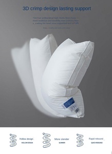 <span class=keywords><strong>Oreiller</strong></span> de luxe pour hôtel, <span class=keywords><strong>oreiller</strong></span> de lit en coton blanc pour dormir - Product Image 6