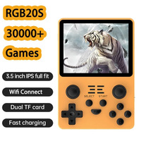 Konsol Game RGB20s 3.5'' IPS Definisi Tinggi HD Retro Genggam PSP