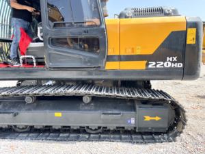 Excavatrice sur chenilles d'occasion Hyundai 220-9 210 22 tonnes d'origine coréenne avec moteur et moteur, meilleures performances, pelle certifiée CE EMC - Product Image 6