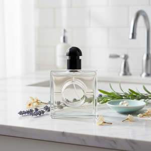 Flacons de parfum rectangulaires en verre de luxe avec logo personnalisé imprimé en sérigraphie, avec pulvérisateur à pompe pour emballage cosmétique (10 ml-100 ml) - Product Image 2