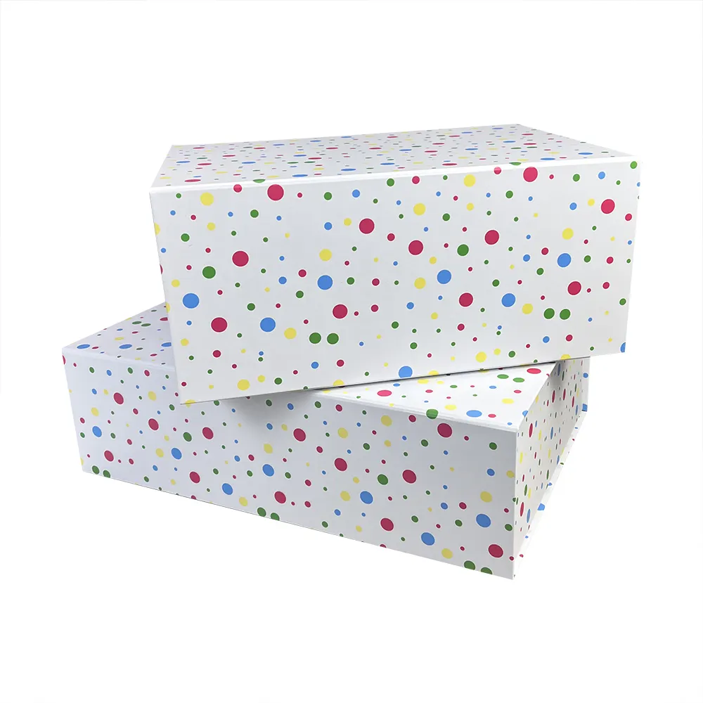Wholesale Custom Printed Handmade Luxury Pearl Paper Cardboard Simple Empty Magnetic Closure Gift Box