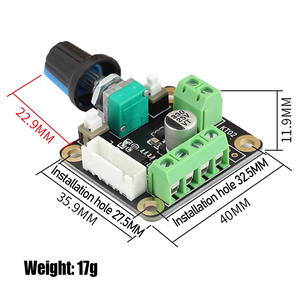 9-24V NEMA 17/23 tốc độ điều khiển xung đơn trục CNC động cơ bước đơn trục điều khiển KT-02 - Product Image 1
