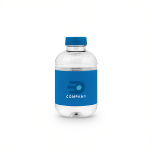 Mini Bottiglia d'Acqua Promozionale H2O Ecologica Riciclabile 500ml Articoli per Bere Personalizzati con Marchio Aziendale - Product Image 1