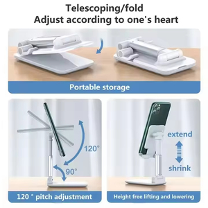 Soporte Plegable para Teléfono Móvil de Escritorio, Económico, con Logotipo Personalizado, Soporte para Celular y Tablet, Portátil, con Ángulo Ajustable, Disponible en Stock - Product Image 5
