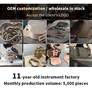 36 بوصة لامع العتيقة أوم نمط الغيتار الصوتية أعلى الجسم الماهوجني الهندي روزوود الفريتس صوت جيد أوم - Product Image 5