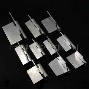 Xin Jieliang 304 Stainless Steel Heavy Duty Ordinary <b>Thin</b> Hinge 75*50*2mm Non-perforated Welded Industrial Equipment Use - Product Image 1
