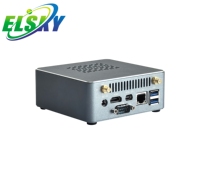 ELSKY-Ordenador PC con DDR4 NUC, Core i7, Raptor Lake, soporta Resolución 4K, puertos DP, Puerto tipo C, Windows 10, Linux M.2