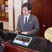 10.1 pouces Android système écran tactile tout en un Pos tablette kiosque libre-service NFC terminal de paiement Restaurant commande Machine