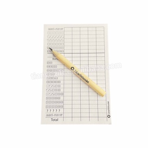 <span class=keywords><strong>Yatzy</strong></span>-fabricante de juegos de cartas personalizadas, alta calidad, lápiz de dados, Bloc de notas - Product Image 3