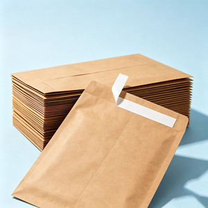 <span class=keywords><strong>Sobres</strong></span> Grandes <span class=keywords><strong>de</strong></span> Seguridad con Cierre Autoadhesivo, 6 x 9 Pulgadas, Color Kraft Marrón, Ecológicos, para Catálogos, Almacenamiento y Envío - Product Image 3