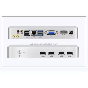 Mini PC với <span class=keywords><strong>Intel</strong></span> Core <span class=keywords><strong>i5</strong></span> <span class=keywords><strong>4300M</strong></span> 8x cổng USB 2X hiển thị 4GB Bộ nhớ video Linux OS và Wifi SSD ổ cứng CN cắm loại - Product Image 4