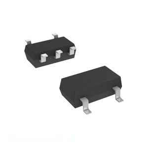 MIC5253-2.8BC5 TR Gestion de l'alimentation (PMIC) Composants de la liste des pièces électroniques 5 TSSOP, SC 70 5, SOT 353 Original - Product Image 1