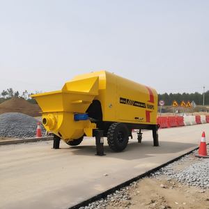 آلة بناء مضخة خرسانة تعمل بالديزل مقطورة مضخة خرسانة - Product Image 4