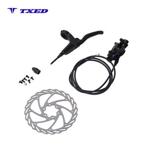 Frein à disque hydraulique arrière pour vélo de montagne, étrier en aluminium, rotor en acier de 160 mm, côté droit, durable et facile à installer - Product Image 2
