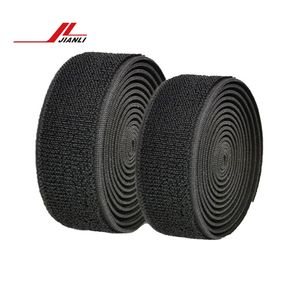 高品质自粘式可调节松紧带魔术贴扣 100% 尼龙带，适用于鞋子、包袋、服装收纳 - Product Image 1