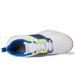 Nouvel arrivage <span class=keywords><strong>de</strong></span> chaussures <span class=keywords><strong>de</strong></span> badminton d'athlétisme pour hommes et femmes, puissance légère, <span class=keywords><strong>handball</strong></span> flexible pour volley-ball, livraison prête, maille à ressort inférieure - Product Image 4