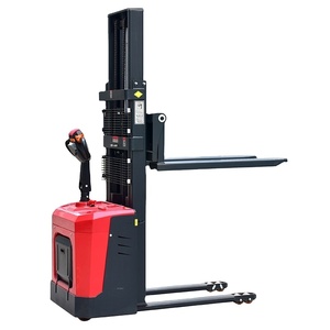 CDD20 2T Electric Forklift 48V32AH PU Tires 1150mm Forks Narrow Aisle <b>Pallet</b> Truck - Product Image 6