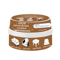 Nettoyant et revitalisant pour meubles en cuir, formule équilibrée au pH, restaure la douceur des sièges en cuir, sièges de voiture, 450g
