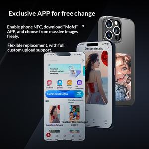 เคสโทรศัพท์สมาร์ทอีหมึก NFC สำหรับ iPhone 13 14 15 16 <span class=keywords><strong>PRO</strong></span> MAX DLY DISPLAY - Product Image 3