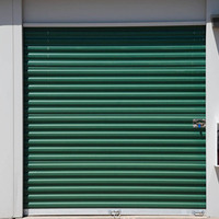 Portes en acier à enroulement, mini entrepôt, portes à enroulement pour stockage personnel, prix bas, haute qualité