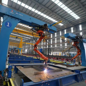 Nouvelle station de soudage robotisée automatique pour poutres en H, 1 kW/0,5 kW, 380 V, capacité 1000, à vendre - Product Image 1