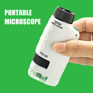 الدقة مضيئة تكبير مجهر الجيب مع 60-120X قدرة التكبير للتعليم ميكروسكوب محمول - Product Image 4