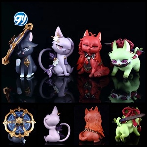 Genshined tác động Chibi scaramouche diluc keqing kuki Shinobu con số Thiết Lập Mô Hình đóng hộp sưu tập bán buôn - Product Image 2