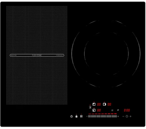 Table de cuisson à induction <span class=keywords><strong>Domino</strong></span> 3800W à 2 brûleurs, cuisinière à zone flexible contrôlée par <span class=keywords><strong>WIFI</strong></span> pour installation domestique intégrée - Product Image 2