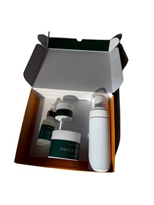 4-Product Skin Care Set Snail Mucin AHA Centella Hyaluronic Acid Anti-Aging <b>Whitening</b> <b>Face</b> & Eye <b>Creams</b> Serum Mousse - Product Image 2