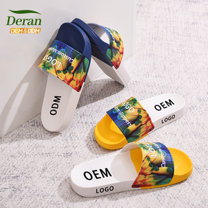 Deran OEM minimaliste diapositives pantoufles nouvelle mode pantoufles personnalisées avec logo imperméable intérieur extérieur <span class=keywords><strong>piscine</strong></span> diapositives Eva pantoufles - Product Image 3