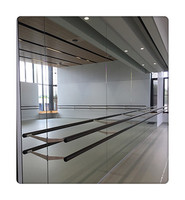 Chine 2mm-6mm miroir argenté feuille de verre pour salle de bains mur meubles salle de sport Salon miroir