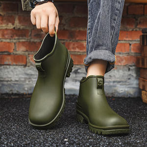 Bottes de pluie montantes de <span class=keywords><strong>camping</strong></span> en plein air pour adultes, imperméables et antidérapantes de haute qualité pour hommes et femmes, vente en gros - Product Image 6