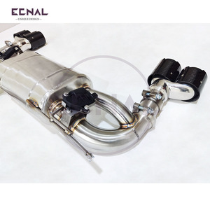 Sistema di Scarico con Valvola in Acciaio Inox Ecnal per BMW F32 F33 F36 420 428 430 N20 2.0T a M4 - Product Image 5