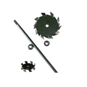 Vente directe d'usine revêtement PTFE personnalisé lame dispersée noire/bleue 25-100mm avec tiges de 35cm - Product Image 4