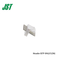 Connecteurs rectangulaires JST B7P-VH(LF)(SN) CONN HEADER VERT 7POS 3.96MM, interconnexions, broches mâles, alliage de cuivre, 250V