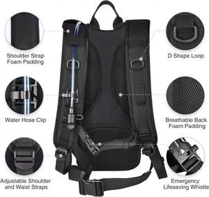 Échantillon gratuit – Sac d'hydratation tactique léger 36L en TPU avec poche à eau pour homme – Sac à dos d'hydratation Camel - Product Image 3