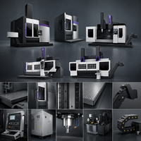 Machine-outil industrielle automatique de perçage et de tournage de métaux GCH6300-M pour tour CNC vertical – Vente en gros
