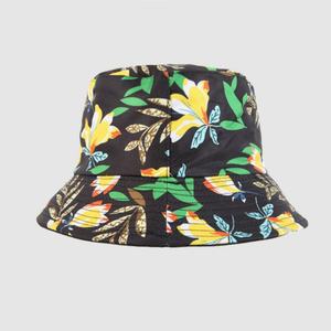 Nuevo Sombrero de Pescador con Estampado de Hojas Tropicales Estilo Europeo Americano para Hombre y Mujer, Sombrero de Sol Casual para Playa y Aire Libre, Plegable, 100% - Product Image 6