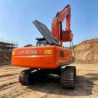 EXCAVATRICE HITACHI ZX210G D'OCCASION, ORIGINALE JAPONAISE, EXCAVATRICE À CHENILLES HITACHI ZX210 D'OCCASION, FAIBLES HEURES DE FONCTIONNEMENT