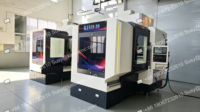 Centre d'usinage CNC à double colonne robuste GJ320 à 5 axes, machine de fabrication de moules CNC à 5 axes, table rotative à 5 axes pour pièces aérospatiales