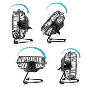 Ventilateur silencieux mini de 4 pouces et 6 pouces adapté, avec corps en métal, USB, pour le bureau, petit ventilateur de refroidissement - Product Image 3