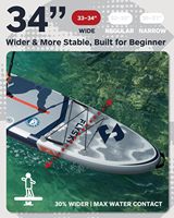 Planche de SUP tout-terrain pour la mer, modèle unisexe
