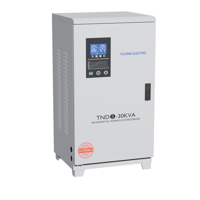 YILONG 30KVA Voltage Regulators/Stabilizers 220V Large Capacity Servo Type Automatic Regulator 30000VA Industrial Grade AVR