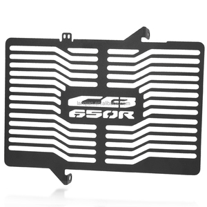 Accessoires de moto pour Honda CB650F, grille de protection du radiateur, couvercle de radiateur CBR650F, CB 650F <span class=keywords><strong>CBR</strong></span> 650F CB <span class=keywords><strong>650</strong></span> <span class=keywords><strong>F</strong></span> 2014-2019 <span class=keywords><strong>2018</strong></span> - Product Image 3