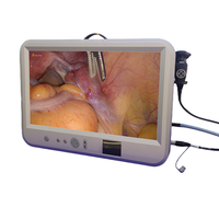Caméra endoscopique vétérinaire portable 1080P avec écran LCD pour examen ORL rigide