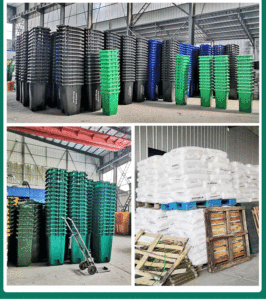 100L Large Plastic Eco-Friendly Municipal Commercial Street Special Trailer Recycling Waste <strong>Bins</strong> Garbage <strong>Wheelie</strong> <strong>Bins</strong> - Product Image 4