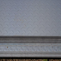 Matériaux de construction S220GD AZ150 55 Aluminium Zingué Haute Résistance Panneau Mural Extérieur Plaque d'Acier à Motif Damier