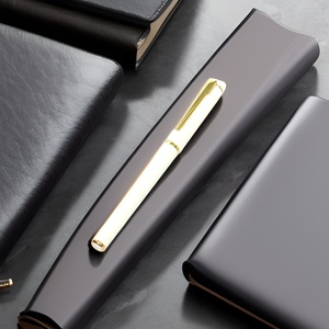 Bolígrafos de Gel Rojos de Alta Gama con Logotipo Personalizado, Punta de Acero Inoxidable de 0.5 mm, para Reuniones de Negocios, <span class=keywords><strong>Corpora</strong></span> (Serie Face Lift Pens 12) - Product Image 1