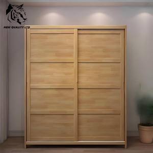 ขายตรงจากโรงงาน ราคาถูก รับสั่งทำ มีสินค้าจำนวนมาก ดรอปชิปปิ้ง ตู้เสื้อผ้าดีไซน์ใหม่ เฟอร์นิเจอร์ห้องนอน ตู้เสื้อผ้าบานเลื่อนไม้ - Product Image 2