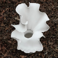 Vase en céramique fait main, décoration de luxe unique pour le bureau